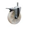 Service Caster 5'' Nylon Wheel Swivel 7/16'' Grip Ring Stem Caster Total Lock Brake SCC-GRTTL20S514-NYS-716138 - alternate 1